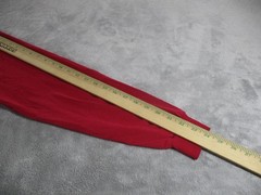 Turtleneck Collection Shirt Mens Large Red Long Sleeve 100% Cotton Made USA