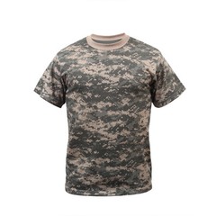 ACU Digital Camouflage T-Shirt Hunting Camo US Army Combat Uniform Style XS-4X