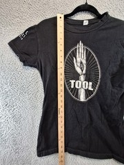 Tultex Tool Band T-Shirt Adult XL Black Eye Hand Graphic Cotton Rock Crew Neck