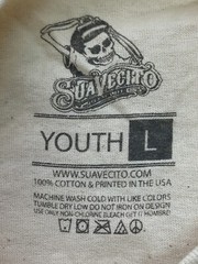 Suavecito Muneco Mariachi Beige T-Shirt Youth LARGE
