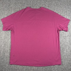 Lululemon Fundamental Shirt Mens XL Pink Peony Pocket Crewneck Performance