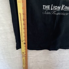 Disney The Lion King Play Mens T Shirt Black Graphic Small Cotton Crew Neck