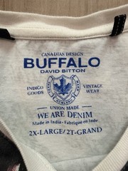Buffalo by David Bitton Stars And Stripes Shirt 2 XL