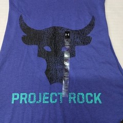 NEW Under Armour Project Rock Brahma Bull Tank Men’s Size S Small Purple 1373787