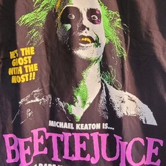 Rucking Fotten Beetlejuice VHS Promo T-Shirt Large Comfort Colors Double Sided