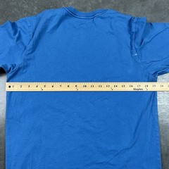 RVCA T Shirt Mens Medium Blue Outdoors Beach Surf