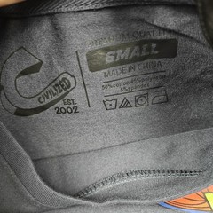 CivilizeD Shirt Mens Small Gray 70s Love Peace Hippie Graphic Tee Embroidered