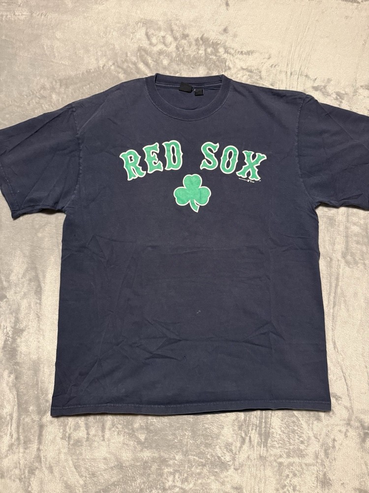 Red Sox Shirt Men XL Gear For Sports Adult Blue Navy Green Outdoors Tee