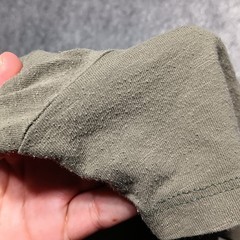 Buck Mason Shirt Mens Medium Green Cotton Crew Neck Tee Drop Cut USA Huckberry