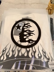 Hellstar White Logo Graphic Crew Neck Short Sleeve T-Shirt Men’s M/L