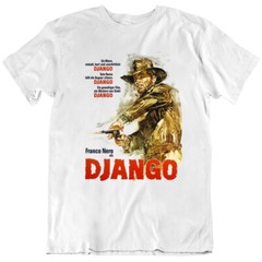 Django Franco Nero German Movie Poster Fan T Shirt