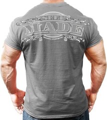 Monsta Clothing Co. Men’s Bodybuilding Workout Self Made Athletic Gym Graphic T