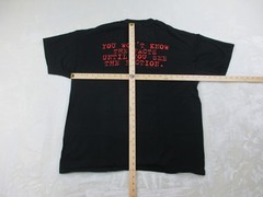 VINTAGE Pulp Fiction Shirt Mens Extra Large Black Promo Movie Cotton USA 1994*
