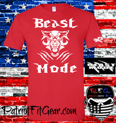 T-shirt,Beast Mode,Wolf,Exercise,Wellness,Fitness,Goal,#BeastMode,Motivation