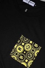 DOLCE & GABBANA T-shirt Black Logo Print Cotton Short Sleeve IT46/US36/S 600usd