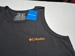 Columbia Men’s Outdoor Graphic Tank Top Black Sleeveless Sports Athletic Gym
