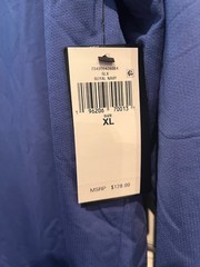 $128 RLX Ralph Lauren Performance Training Golf LS Shirt Royal Navy Blue Sz XL