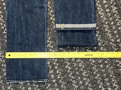 ABERCROMBIE & FITCH Men”s Jeans Classic Straight Distressed Worn Washed 33×32