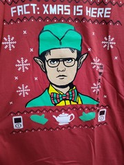 Mens 2XL Lot of 6 Christmas T-Shirts New Elf Grinch Mickey Nasa The Office