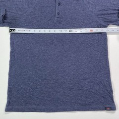 Faherty Shirt Mens Medium Blue Cloud Cotton Long Sleeve Henley Soft Stretch