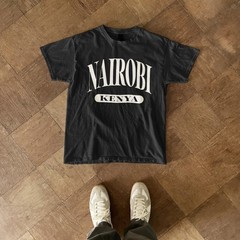 Nairobi Kenya retro safari souvenir classic tee design