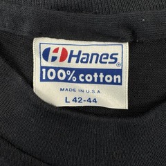 Vintage 1984 Chicago 17 On Tour Hanes T-Shirt L 42-44 Single Stitch USA Cotton
