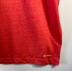 Adidas Climalite Logo Crew Neck Shirt Brick Red Active Athletic size XL