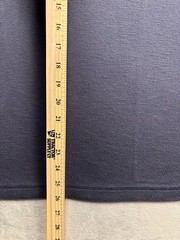 Orvis Crewneck Pullover Shirt Mens Medium Navy Long Sleeve Casual