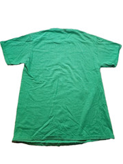 Irish themed Tee Shirt Green with Shamrock “Lucky” Size S (34/36)
