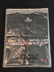 That’s A Awful Lot Of Cough Syrup Logo Graphic Print Crew Neck T-Shirt Black L