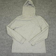 Polo Ralph Lauren Hoodie Mens Large Gray Lightweight T-Shirt Pony Preppy Shirt