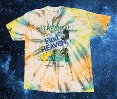 Online Ceramics Tie Dye Find Heaven Everywhere Frog T Shirt XXL OOP Authentic