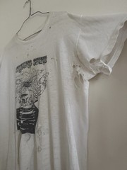 Vintage Ralph Steadman Rolling Stone 1972 Thrashed Faded Distressed Shirt Large