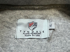 Tyndale Men Gray Fire Resistant 8 Cal HRC 2 Long Sleeve Shirt Size XLarge XL EUC