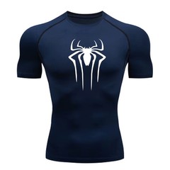 Men’s Compression Gym T-Shirt Quick Dry Short Sleeve Fitness Running Tee Shirt