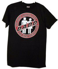 Men’s Small 34-36 D.A.D.D. Dads Against Daughters Dating T-Shirt Fathers Day