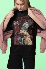 Black Clover Shirt Asta Tshirt Yuno T-Shirt Noelle Top Yami Luck Anime Demon Tee