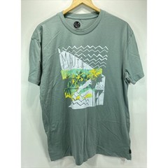 Maui & Sons Surf Logo Shirt Men’s Extra Large 48 Chest Olive Green Graphic Tee