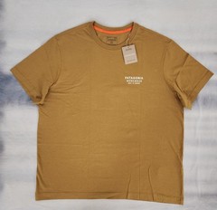 Patagonia Forge Born T-Shirt BobCat Brown Cotton Men’s Size XL New