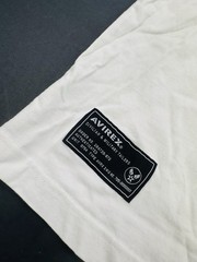 VINTAGE Avirex Shirt Mens Medium White Graphic T Tee Hip Hop Y2K Air Force