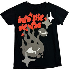 Pacsun Into The Depths T Shirt Men’s Small Black Short Sleeve Cotton