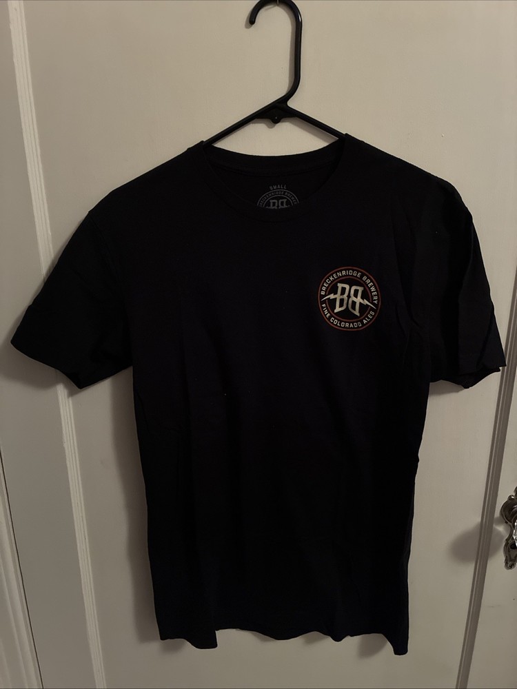 Breckenridge Brewery Fine Colorado Ales Men’s Small Black Graphic Tee