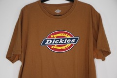 Dickies Mens XL Big Logo Spell Out Skater Y2K Style T-Shirt F1337