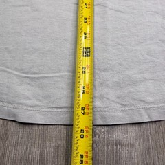 Wellen Mens Gray Henley Neck Long Sleeve 2 Button Comfy Regular T-Shirt Size XL