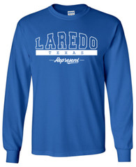Laredo Texas State T-Shirt Long Sleeve Graphic Tees Unisex Apparel