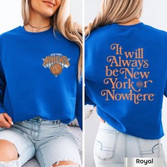 New York Or Nowhere Streetwear,Vintage front and back New York Basketball Shirt