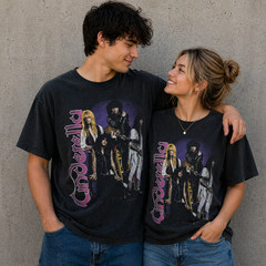 Vtg Cinderella 1988 Tour T-Shirt Long Cold Winter Band Concert Glam Metal