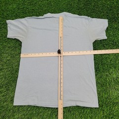 Vintage 80s Great Dad Shirt M/L 20×26 Blue Single-Stitch
