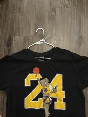 Brooklyn Vertical Betty Boop Kobe #24 Lakers XL Extra Large **RARE HTF**