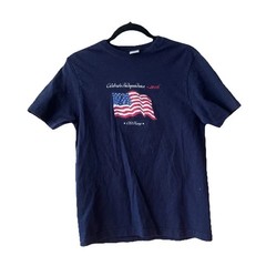 Old Navy Shirt 2000 American Flag y2k vintage 2007 4th July S-5XL